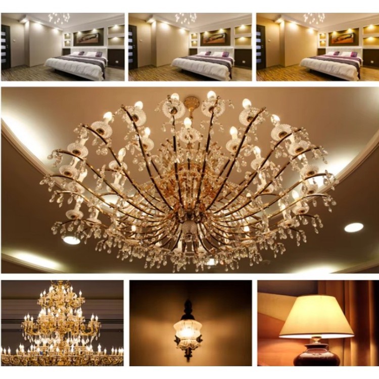 5W LED Candle Shaped Bulb Lighting 5W LED Candle Shaped Bulb Lighting