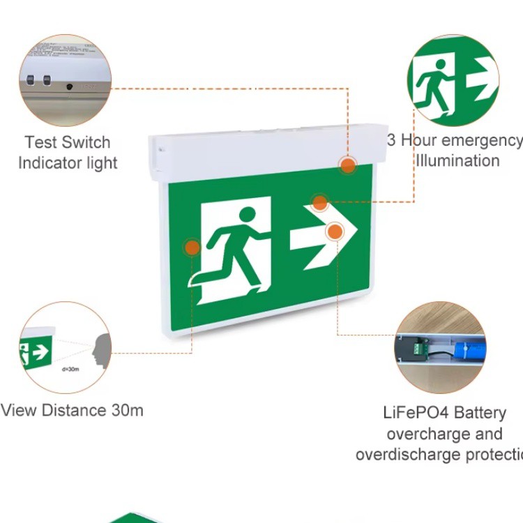 LFP Battery Waterproof Emergency Lighting LFP Battery Waterproof Emergency Lighting