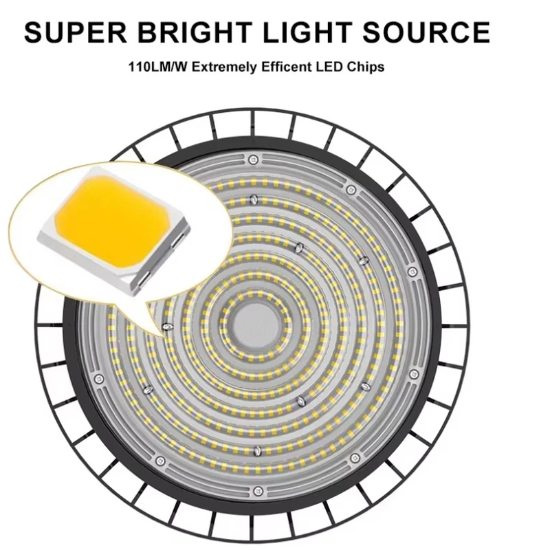 Highpower 200W UV-Free UFO High Bay Lighting Highpower 200W UV-Free UFO High Bay Lighting