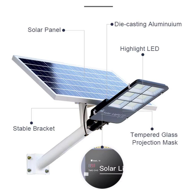 Waterproof Aluminium Solar Powered Street Lighting Waterproof Aluminium Solar Powered Street Lighting