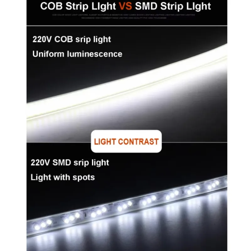 IP65 Waterproof COB Flexible LED Strip Light IP65 Waterproof COB Flexible LED Strip Light
