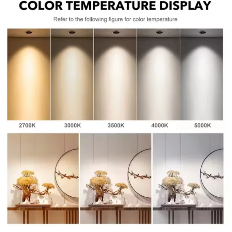 Cob Anti Glare Recessed Spotlight Cob Anti Glare Recessed Spotlight