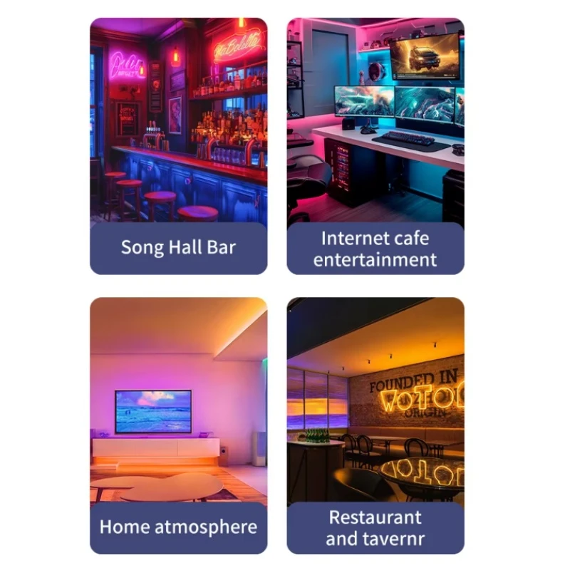 Energy Saving RGB LED Strip Light Energy Saving RGB LED Strip Light