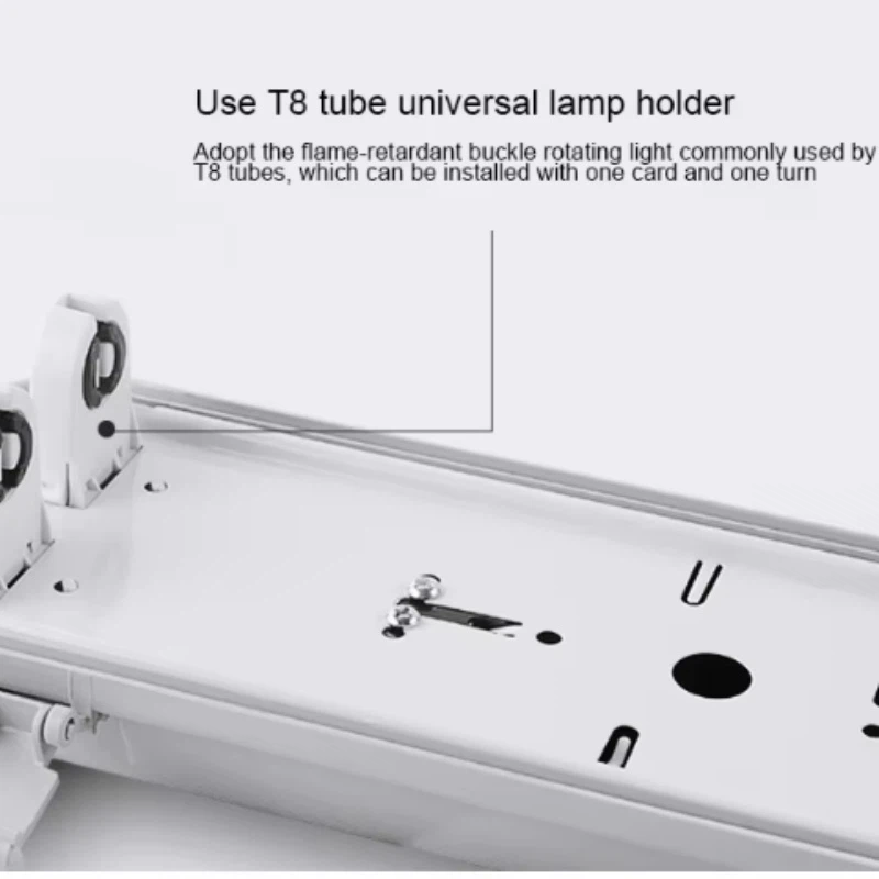 Single Double T8 LED Tri-proof Tube Lighting Single Double T8 LED Tri-proof Tube Lighting