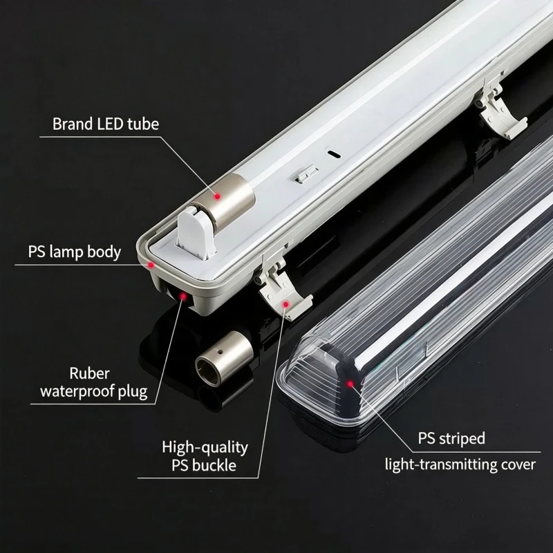 T8 LED Tri-proof Tube Lighting T8 LED Tri-proof Tube Lighting