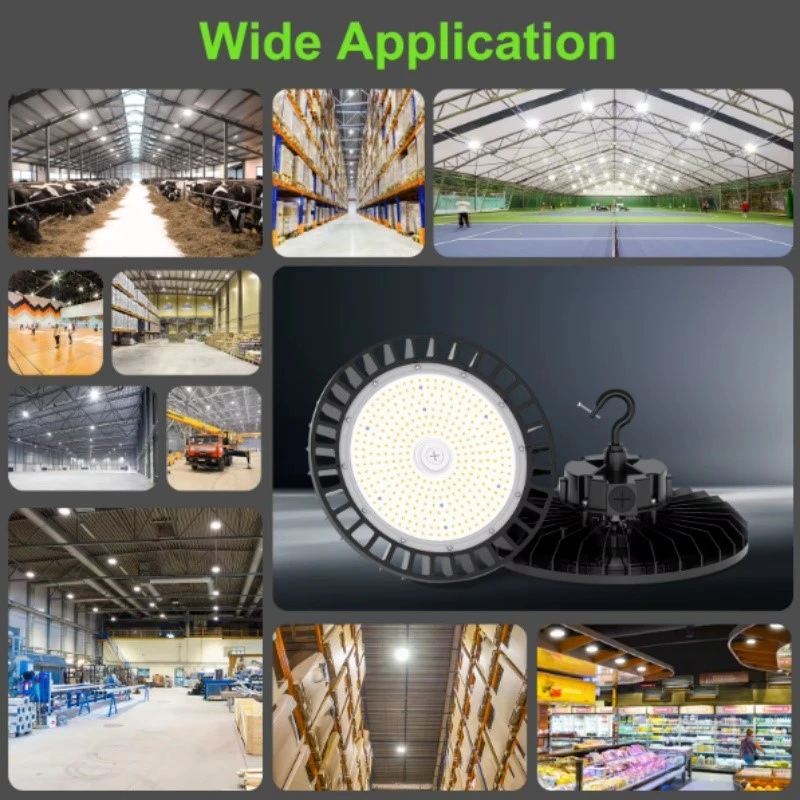High-Lumen IP65 LED UFO High Bay Lights High-Lumen IP65 LED UFO High Bay Lights