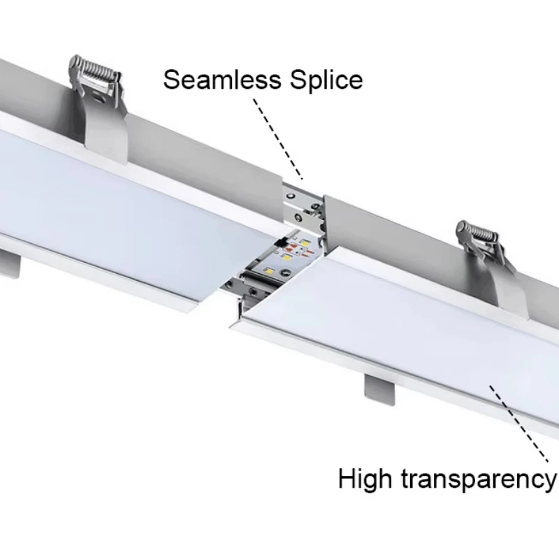 High Lumen Linkable Recessed LED Linear Lighting High Lumen Linkable Recessed LED Linear Lighting