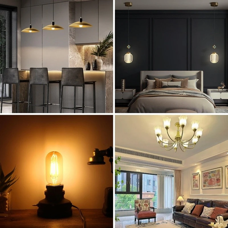 Retro T45 Smart LED Filament Bulb Light Retro T45 Smart LED Filament Bulb Light