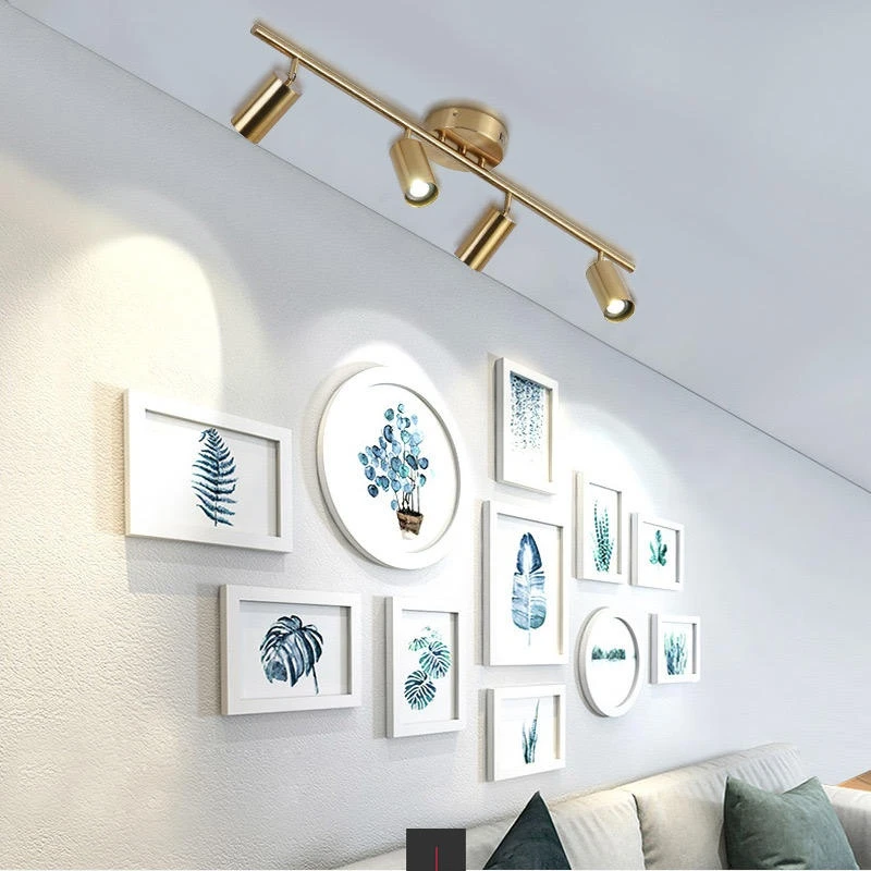 Dimmable Led Golden Track Light Dimmable Led Golden Track Light