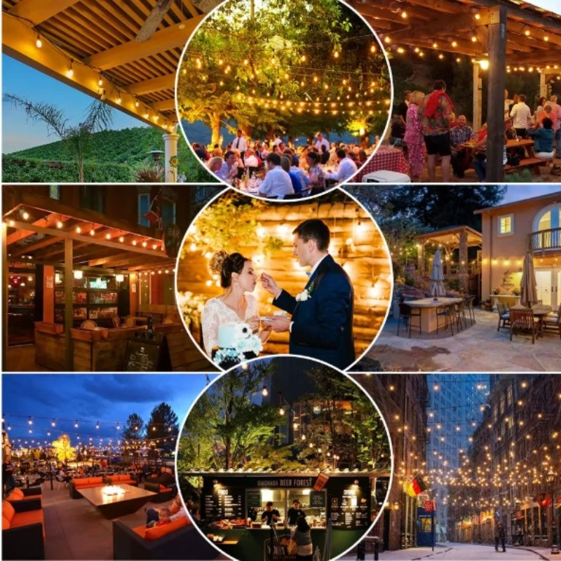 S14 Shatterproof Outdoor Decorative String Lights S14 Shatterproof Outdoor Decorative String Lights