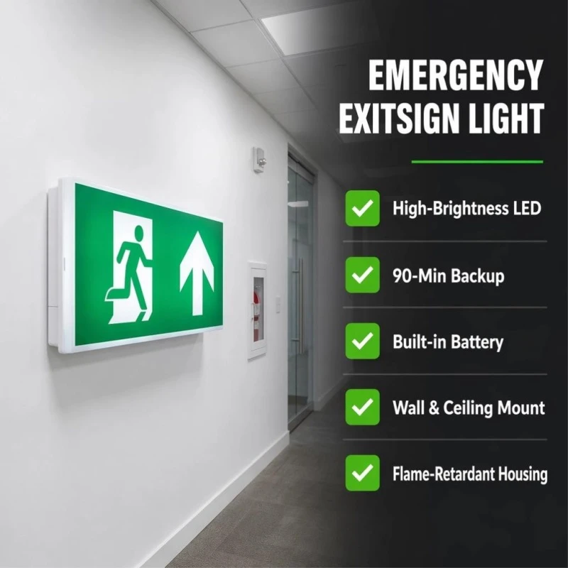Rechargeable Battery LED Emergency Exit Lighting Rechargeable Battery LED Emergency Exit Lighting