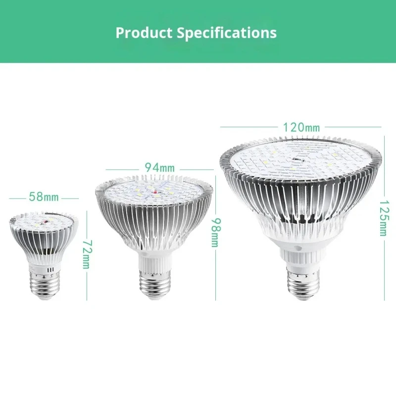 Professional Sunlike E27 LED Grow Bulb Lighting Professional Sunlike E27 LED Grow Bulb Lighting