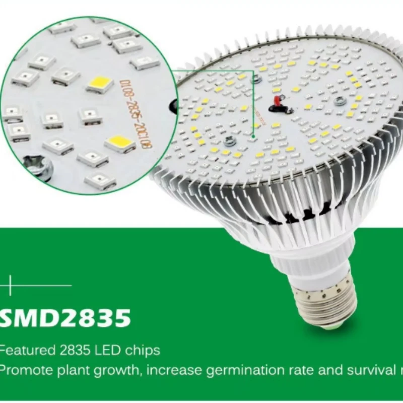 Full Spectrum Sunlike E27 LED Grow Bulb Lights Full Spectrum Sunlike E27 LED Grow Bulb Lights