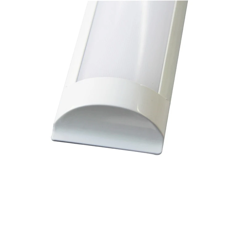 4FT Aluminum Iron PC Shade LED Batten Lighting 4FT Aluminum Iron PC Shade LED Batten Lighting