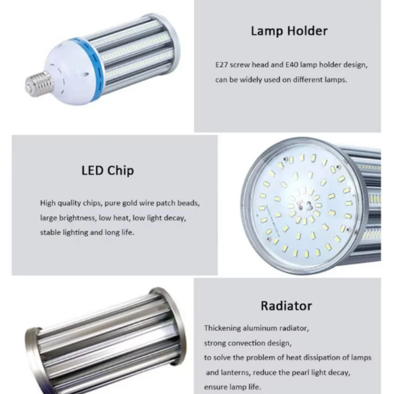 E27 E40 LED Corn Bub Light E27 E40 LED Corn Bub Light