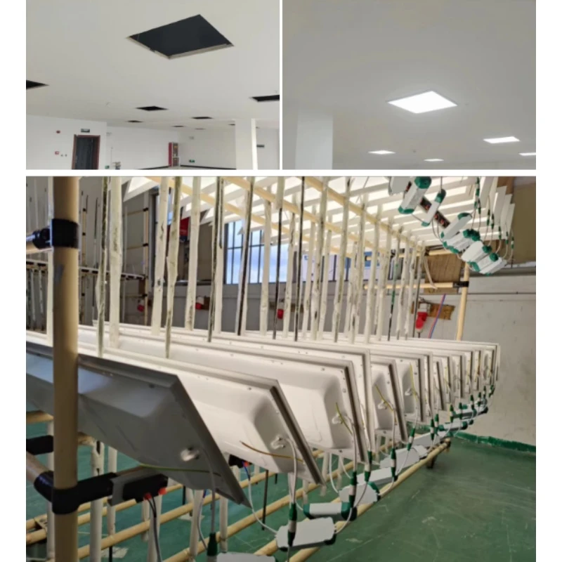 SMD2835 Chip Black Frame LED Flat Panel Lights