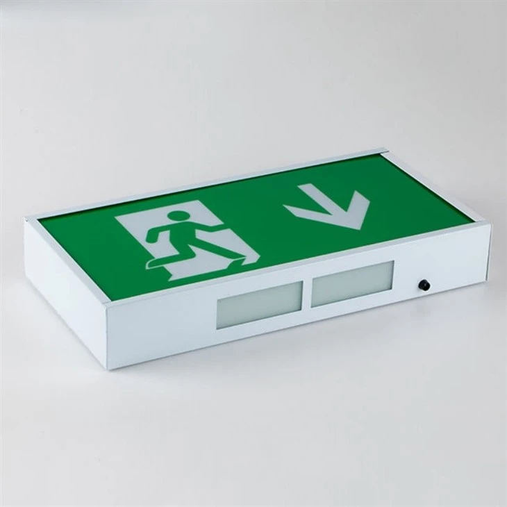 Rechargeable Battery LED Emergency Exit Sign Light factory