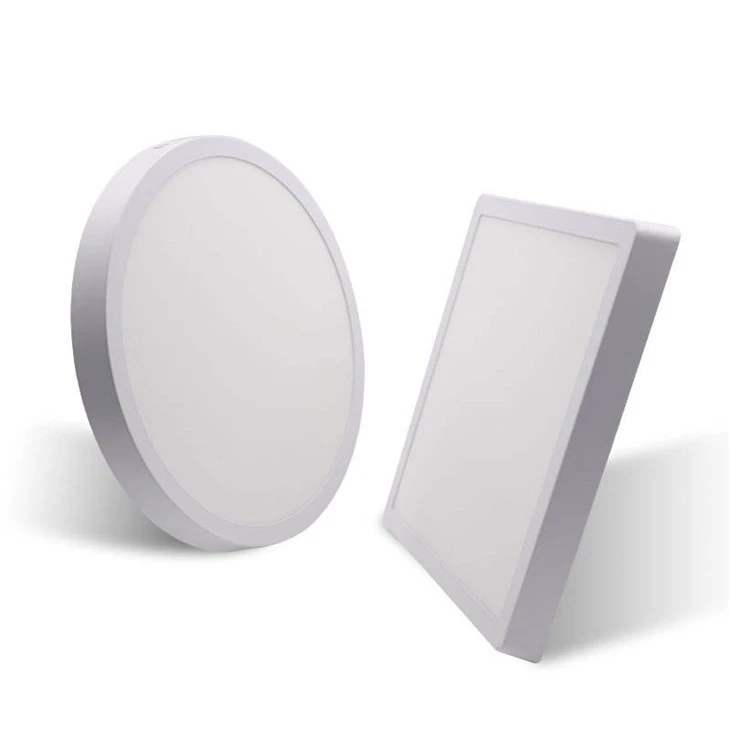 Round Square 6W 12W 18W 24W Surface Mounted Panel Light