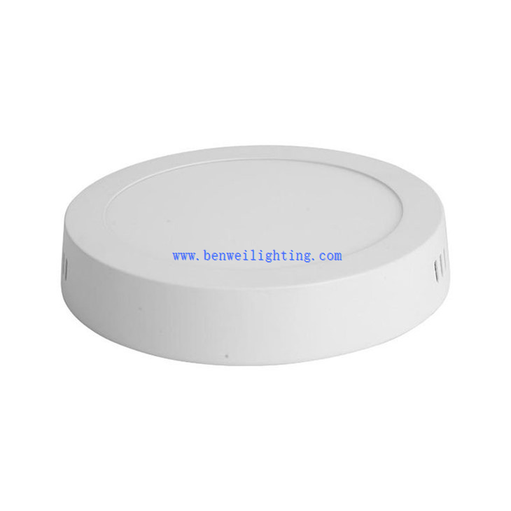 Round warm white panel light (4)