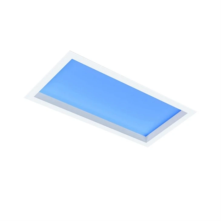 Simple Blue Artificial Skylight LED Panel Light