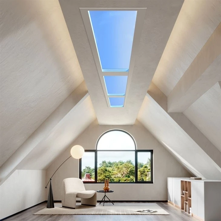 Simple Blue Artificial Skylight LED Panel Light suppliers