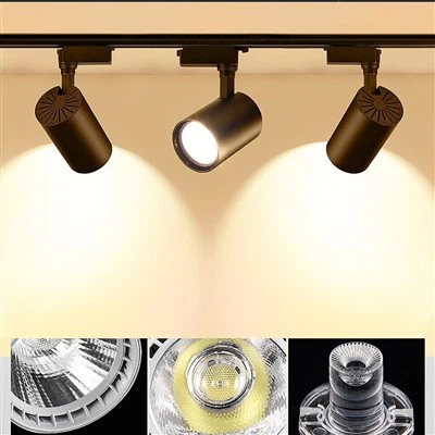 Adjustable 15W LED COB Track Light