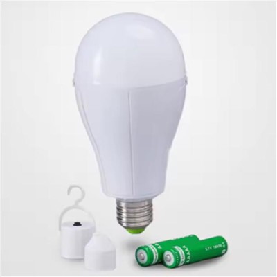 LED Light Bulbs Battery Operated Backup For Power Outage