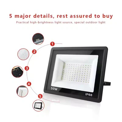 Led Outdoor Flood Light Waterproof Ip67 6500K