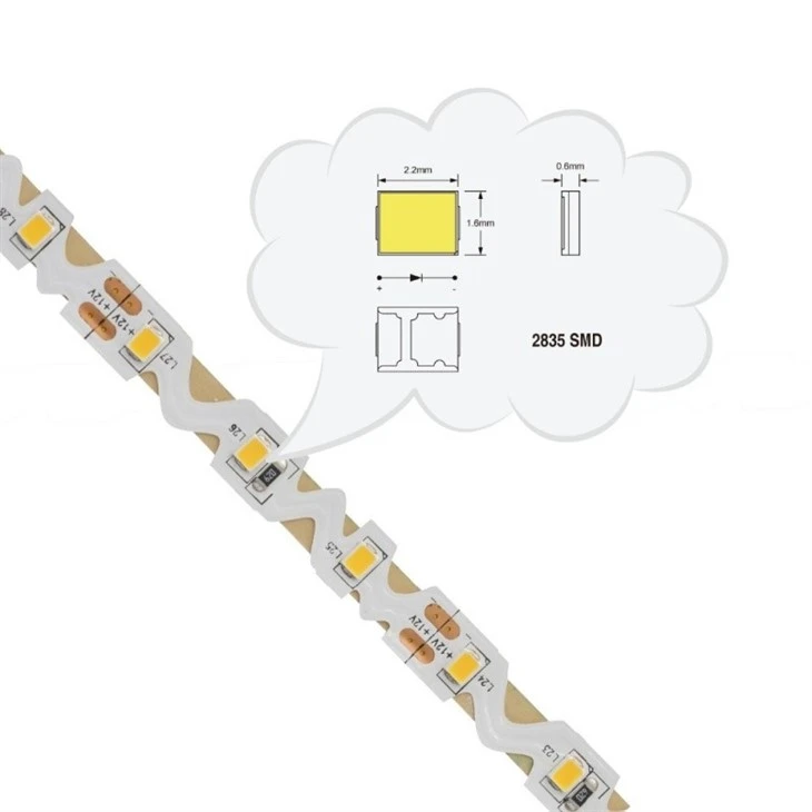 SMD 2835 Flexible S Shape Led Strip Light price