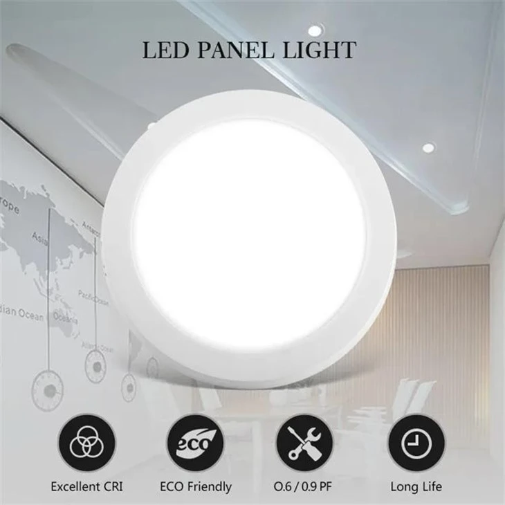 round panel light