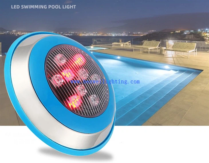 Underwater Remote Control Color Changing RGB Pool Lamp